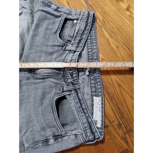 RAG & BONE Jeans Womens 28 GRAY GREY LOW RISE BOYFRIEND Preowned  Summer Winter - Picture 5 of 9